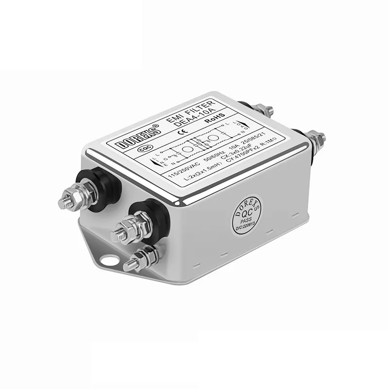 DEA4-6A two-stage EMI filter 